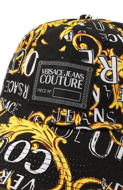 Хлопковая бейсболка VERSACE JEANS COUTURE, арт. 74VAZK18/ZG162, фото 4