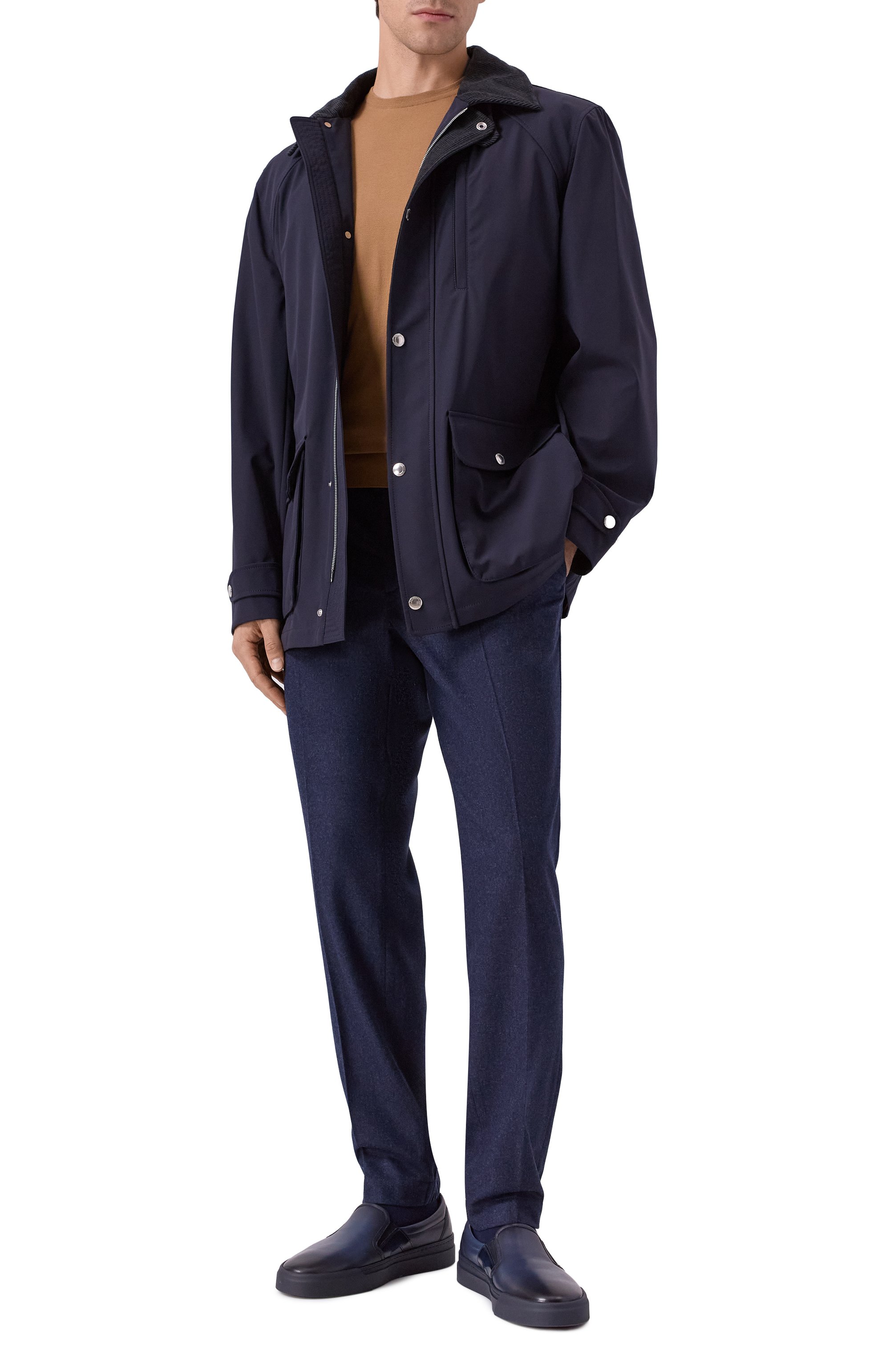 Джоггеры из шерсти и кашемира STEFANO RICCI, арт. M1T5300530/WC000P, фото 2