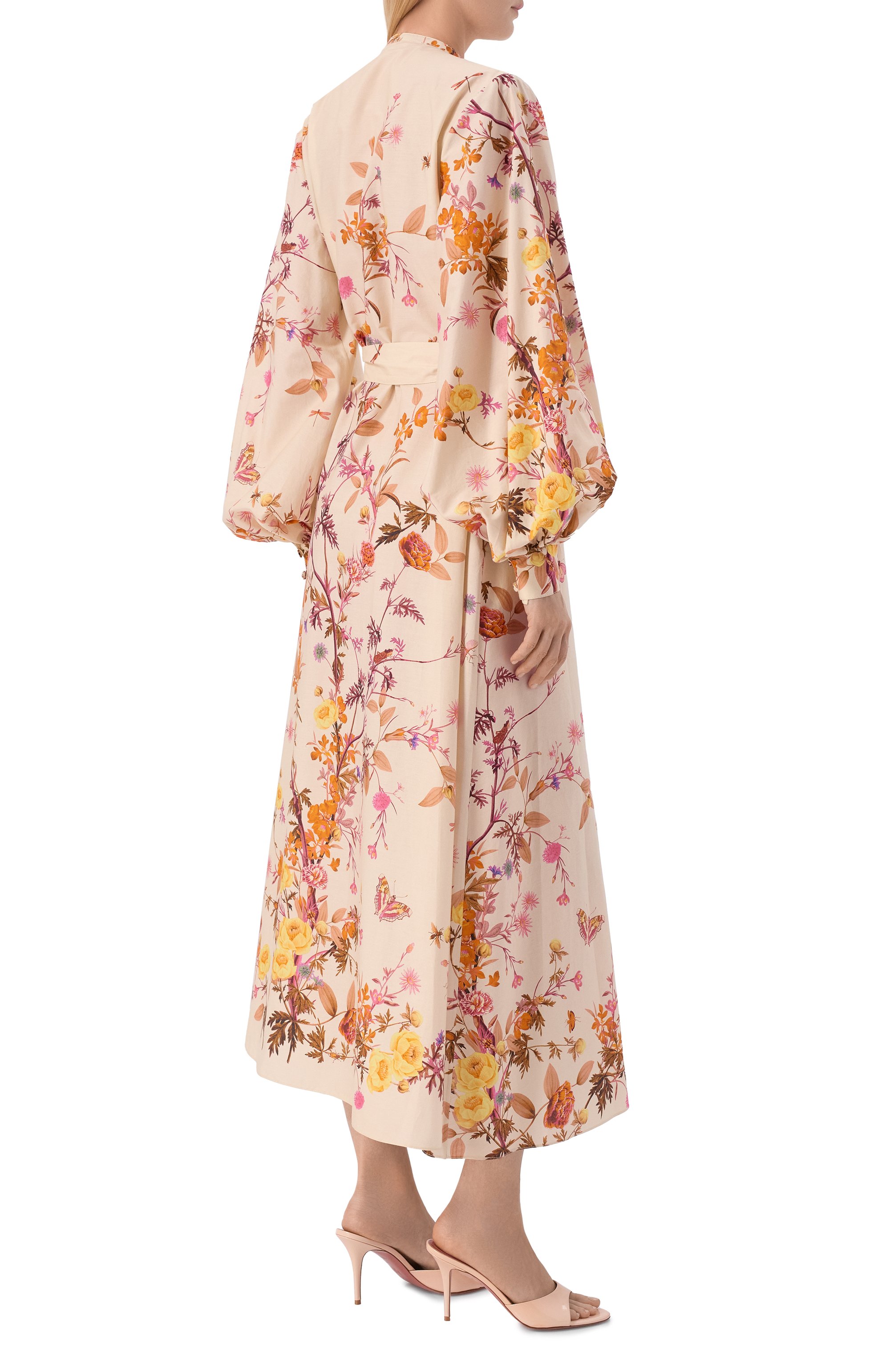 Хлопковое платье ZUHAIR MURAD, арт. SDR26009/P0C0008, фото 3