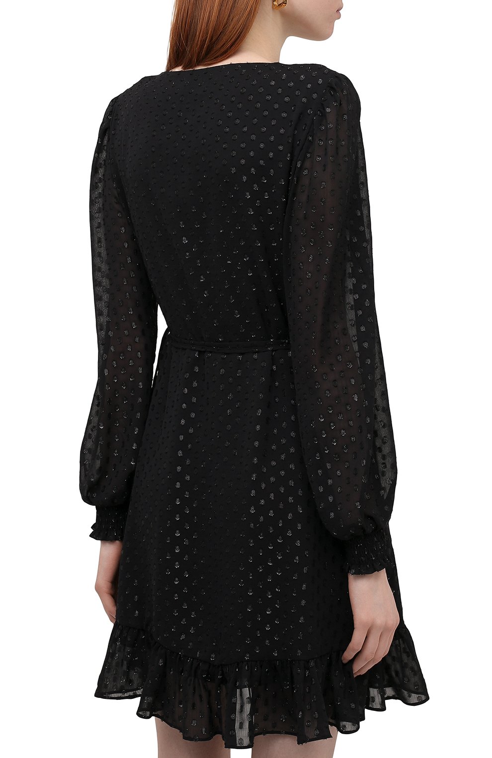 Платье MICHAEL MICHAEL KORS черного цвета по цене 29950 руб., арт. MH180W73RJ, фото 4 Платье MICHAEL MICHAEL KORS, арт. MH180W73RJ, фото 4