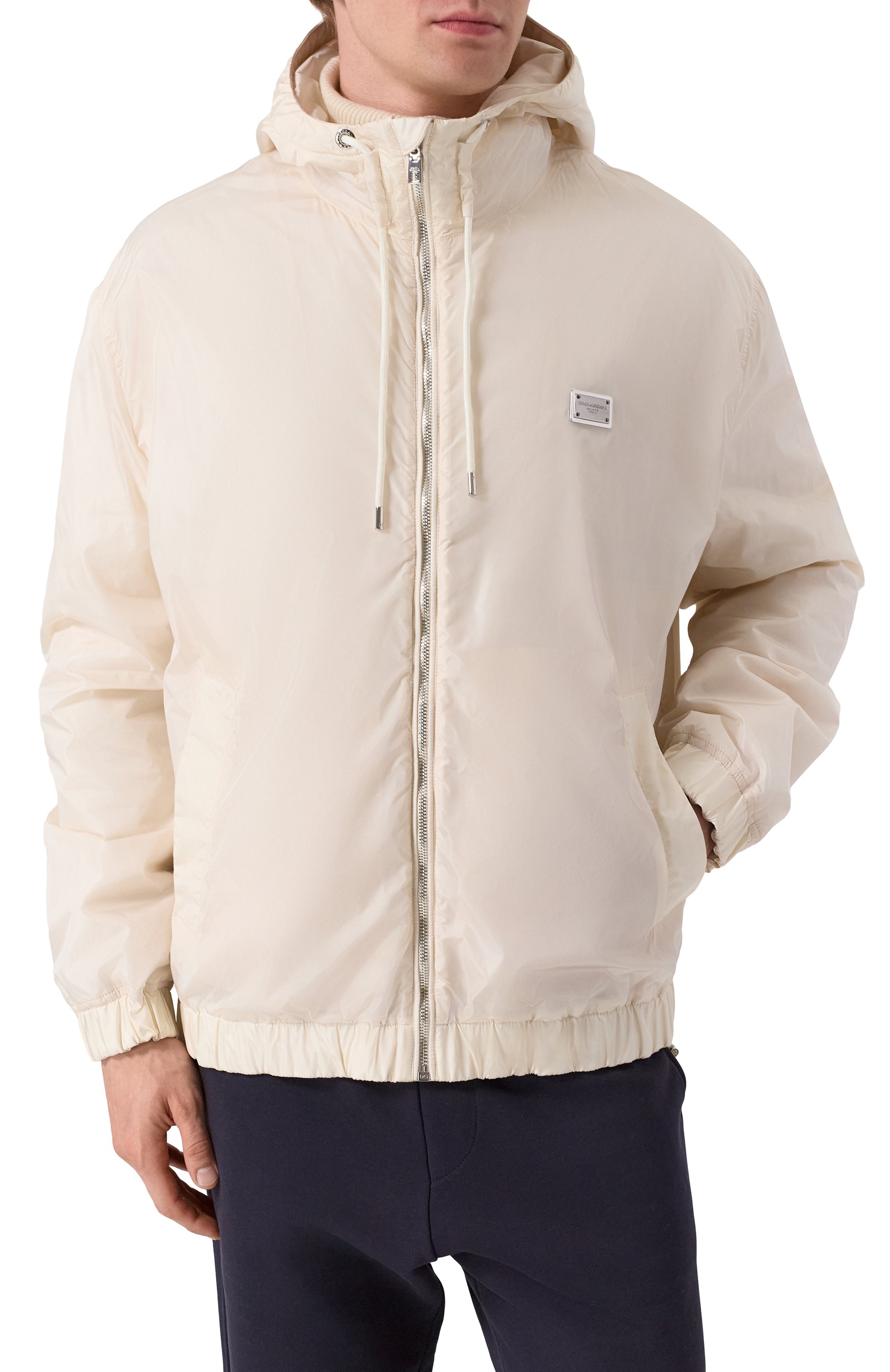 Бомбер DOLCE & GABBANA бежевого цвета по цене 222000 руб., арт. G9BGST/FUS22, фото 3 Бомбер DOLCE & GABBANA, арт. G9BGST/FUS22, фото 3