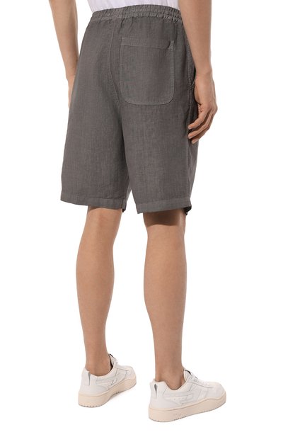 Льняные шорты 120% LINO, арт. 31ALIM29CM/0000253/S00, фото 4