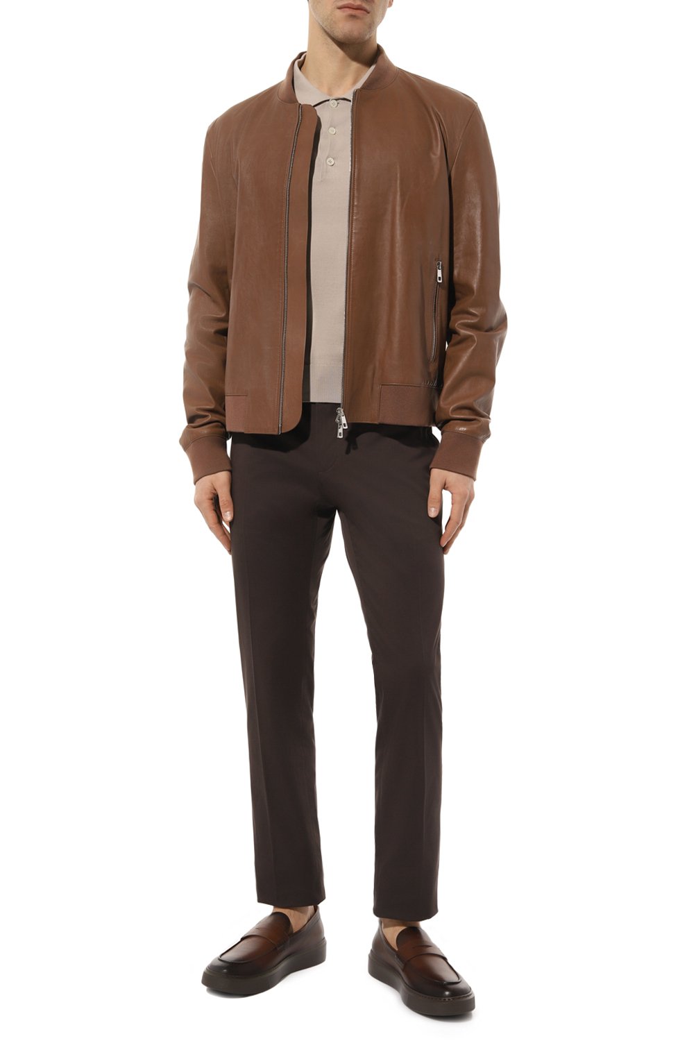 Хлопковое поло BRIONI, арт. UMR40L/0ZK62, фото 2