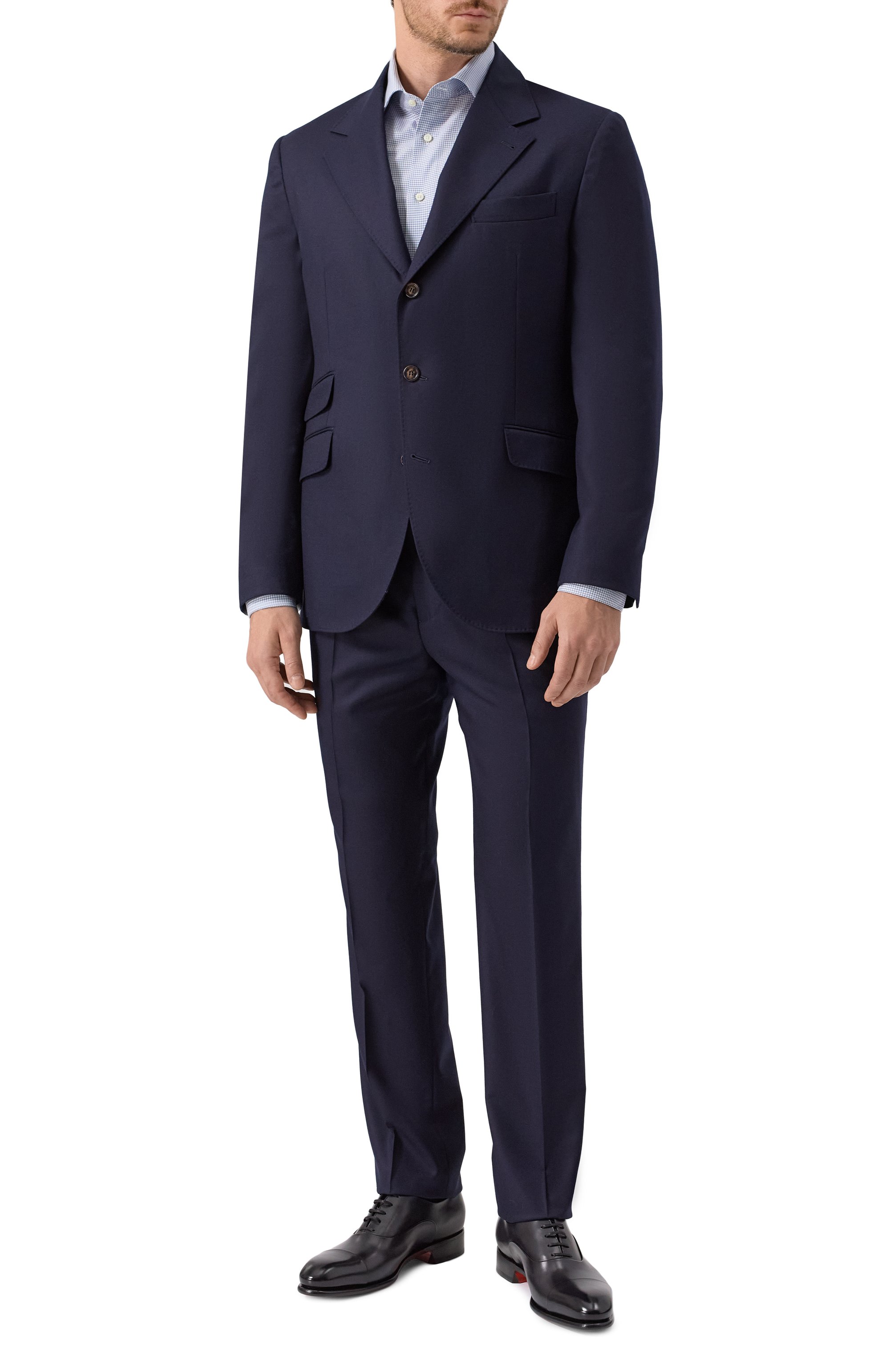 Хлопковая сорочка CANALI, арт. NCLX098/GR03630, фото 2