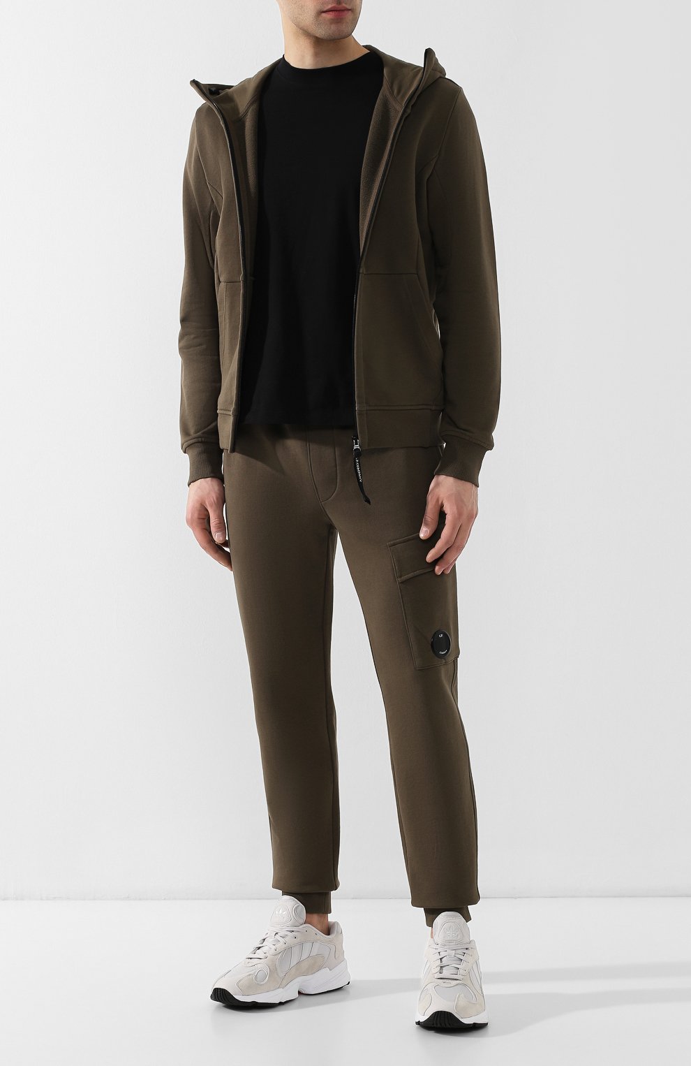 Комбинированные кроссовки yung-1 ADIDAS ORIGINALS, арт. BD7659, фото 2