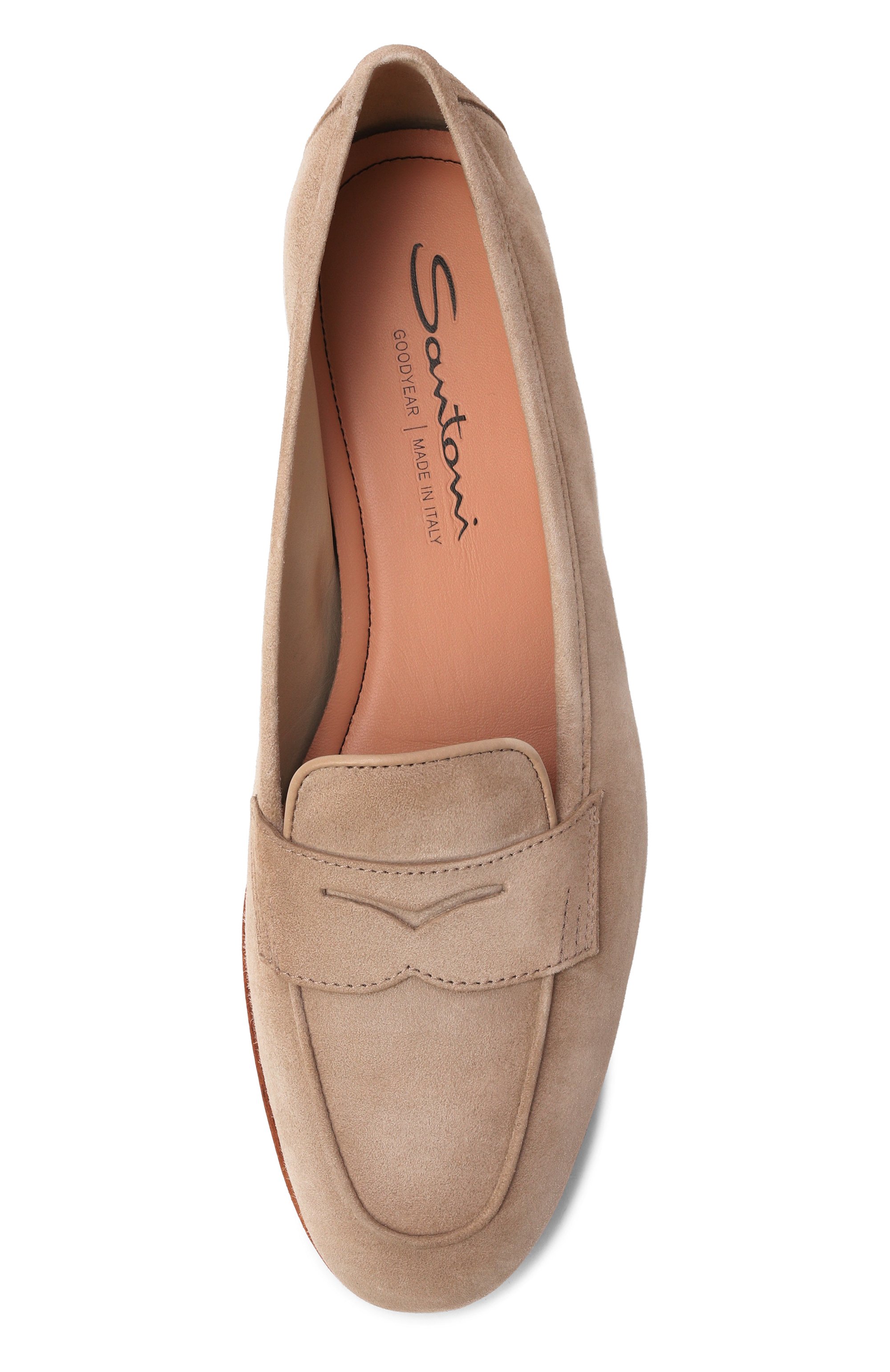 Замшевые пенни-лоферы carla SANTONI, арт. WUNG71031SA4SAEA, фото 6