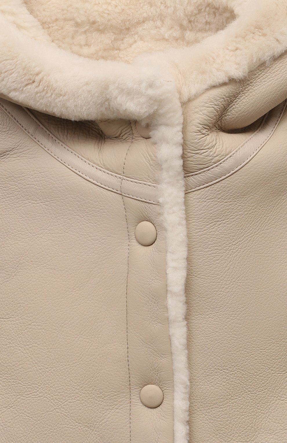 Капюшон из овчины YVES SALOMON, арт. 25WAA624XXMLCI, фото 3