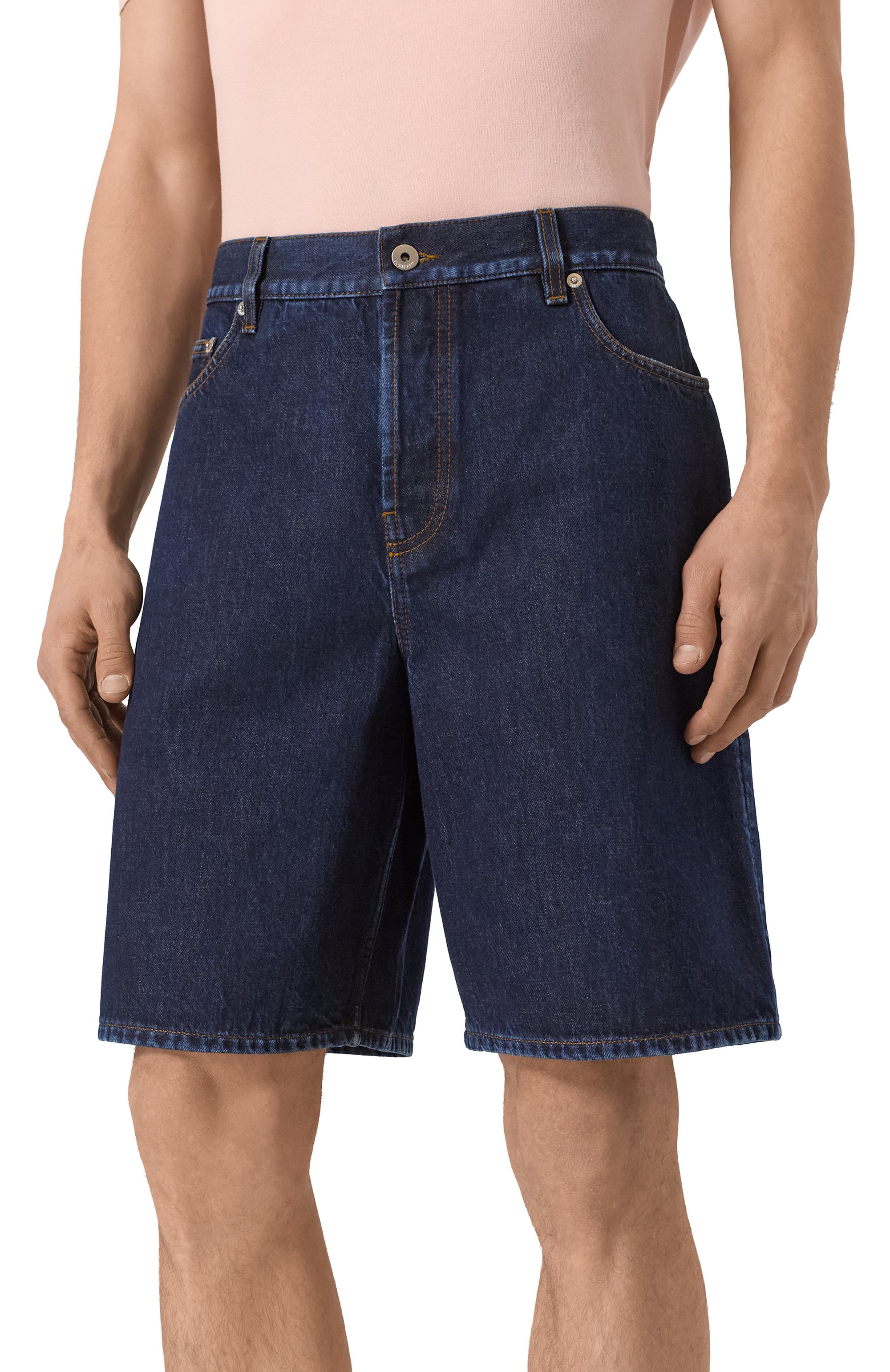 Джинсовые шорты BURBERRY, арт. 8101268, фото 3