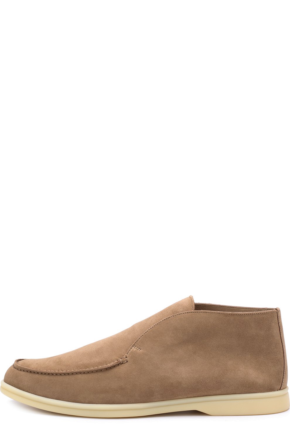 Зам шевые ботинки open walk без шнуровки LORO PIANA, арт. FAG3646, фото 3