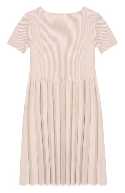 Платье EMPORIO ARMANI светло-бежевого цвета по цене 22100 руб., арт. EG000766/AF22788, фото 2 Платье EMPORIO ARMANI, арт. EG000766/AF22788, фото 2