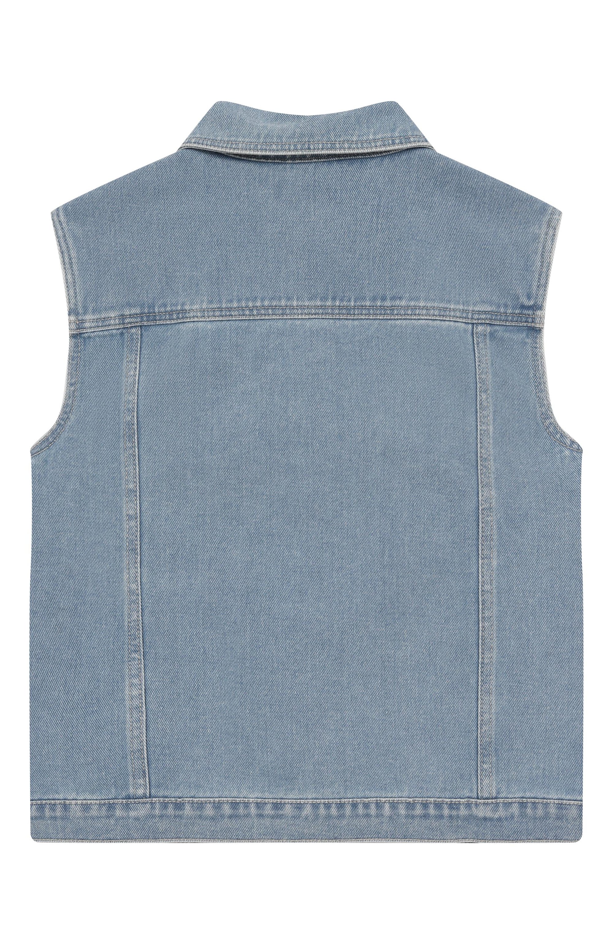 Джинсовый жилет MOSCHINO, арт. HUN001/L0E37_001, фото 2