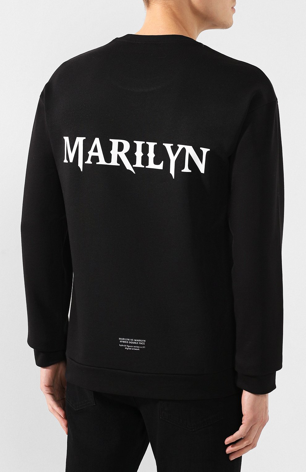 Хлопковый свитшот DIEGO VENTURINO, арт. SS20-DV FLG MMF, фото 4