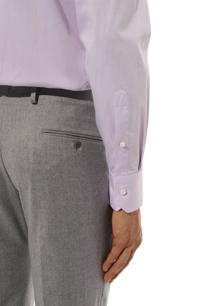 Хлопковая сорочка ZEGNA, арт. 501351A5/9MS0JI672, фото 5