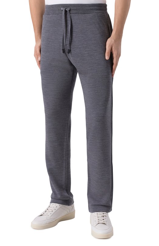 Шерстяные брюки Canali T0913/MJ02339 Серый  T0913/MJ02339 Фото 3