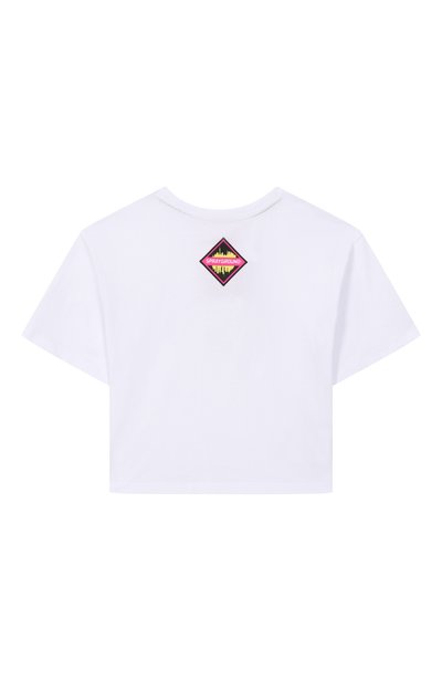 Хлопковая футболка SPRAYGROUND белого цвета по цене 8250 руб., арт. SPY1553WHT/SHARK IN JAPAN T-SHIRT WHT, фото 2 Хлопковая футболка SPRAYGROUND, арт. SPY1553WHT/SHARK IN JAPAN T-SHIRT WHT, фото 2