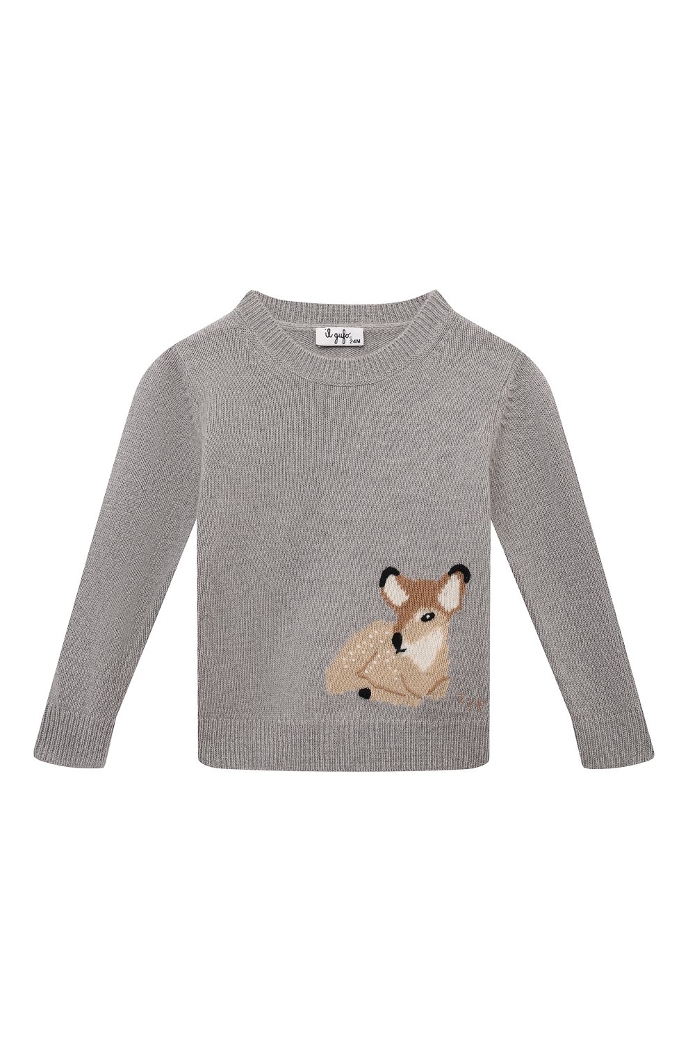 Шерстяной пуловер IL GUFO, арт. A24MA445EM220/24M-36M, фото 1