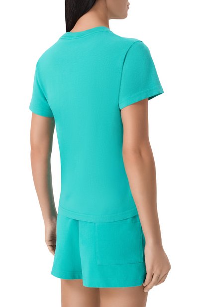Хлопковая футболка SPORTY AND RICH, арт. T0120712268GR02, фото 4