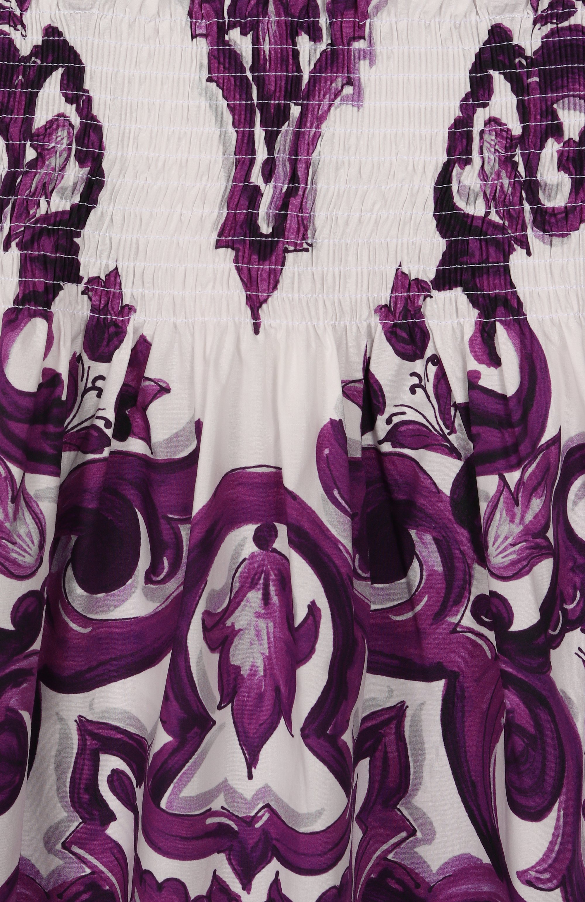 Хлопковый сарафан DOLCE & GABBANA, арт. L54DE0/HH5EN/8-12+, фото 3