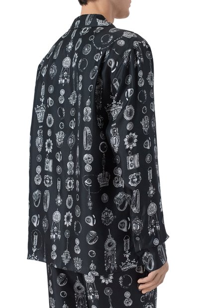 Шелковая сорочка DOLCE & GABBANA, арт. G5IF1T/IS1ZV, фото 4