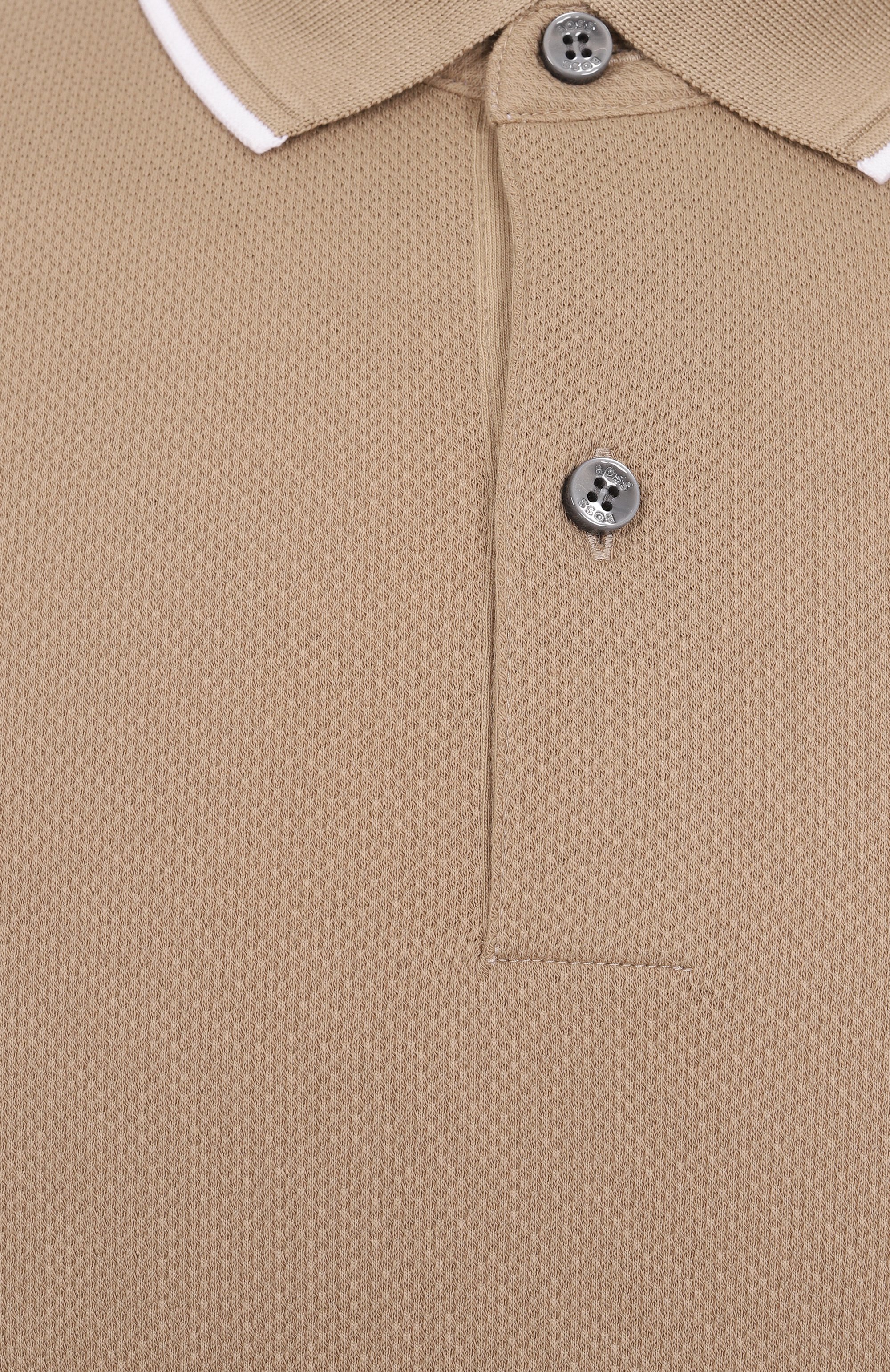 Хлопковое поло BOSS, арт. 50527650, фото 6