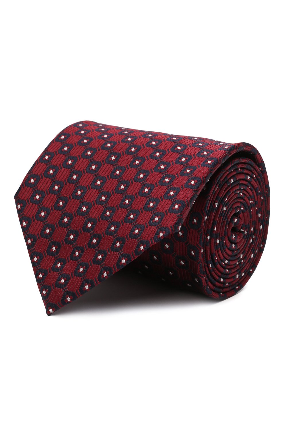 Шелковый галстук ZEGNA бордового цвета по цене 21400 руб., арт. Z2D83T/1XW, фото 1 Шелковый галстук ZEGNA, арт. Z2D83T/1XW, фото 1