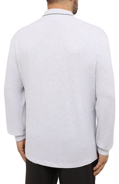 Хлопковое поло BRUNELLO CUCINELLI, арт. M0T739769W, фото 4