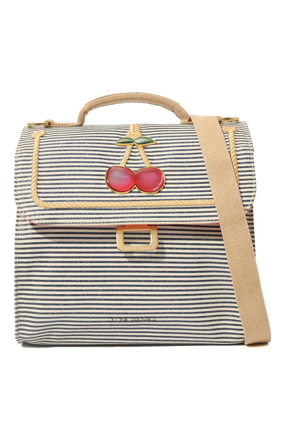 Сумка для обеда JEUNE PREMIER синего цвета по цене 14900 руб., арт. LUN22183, фото 4 Сумка для обеда JEUNE PREMIER, арт. LUN22183, фото 4