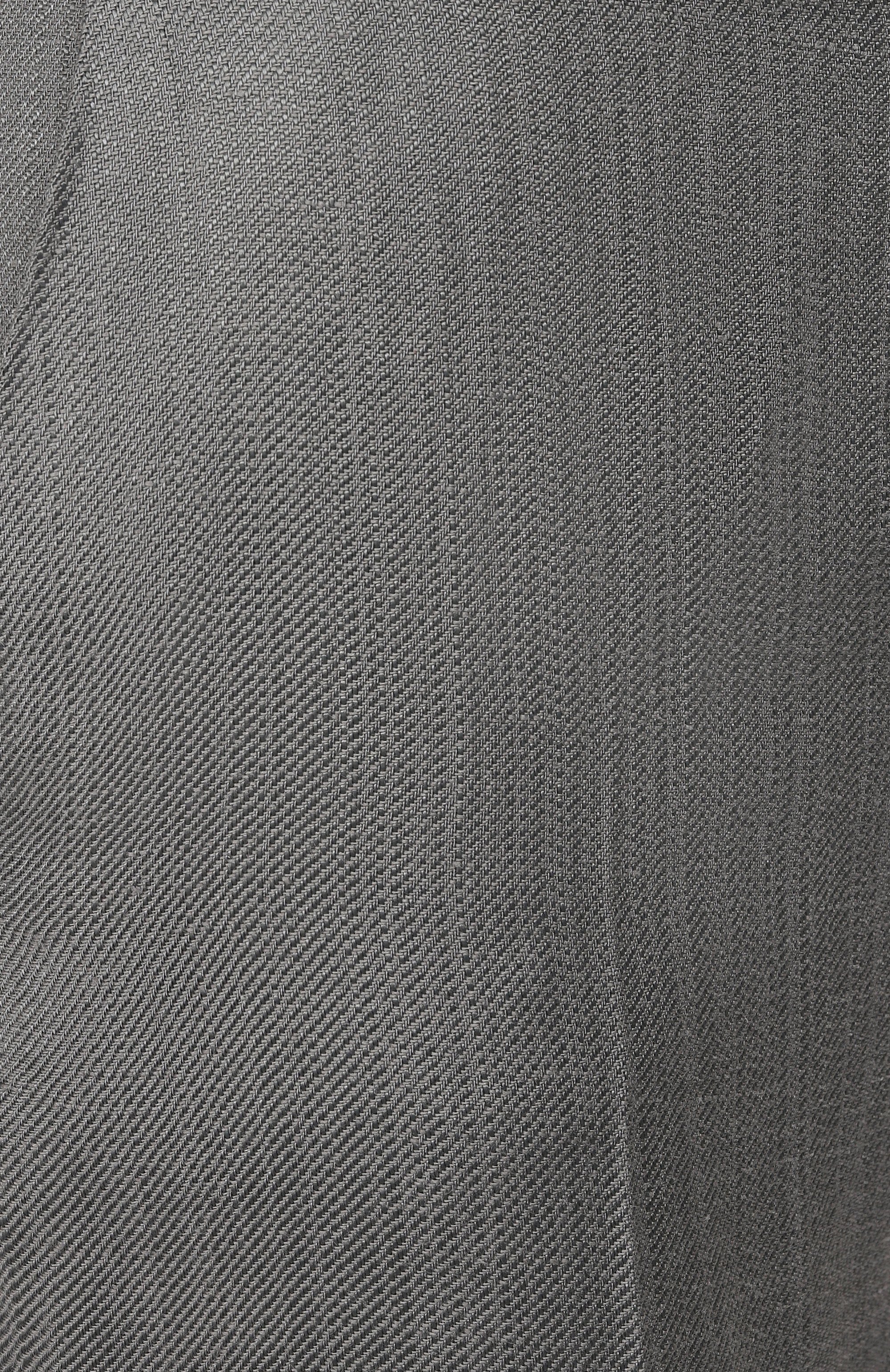 Брюки из вискозы и льна ANTONELLI FIRENZE серого цвета по цене 64950 руб., арт. J8374N/974, фото 6 Брюки из вискозы и льна ANTONELLI FIRENZE, арт. J8374N/974, фото 6