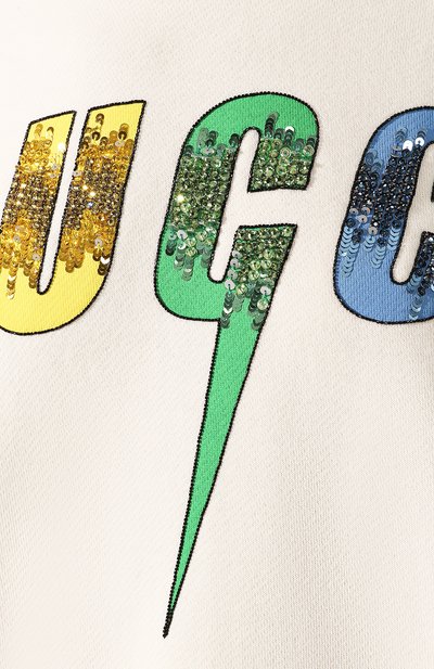 Хлопковое худи GUCCI, арт. 469251/XJA0E, фото 5