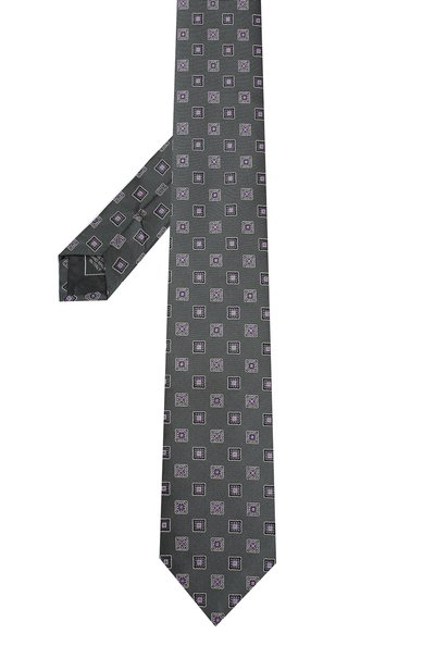 Шелковый галстук с узором BRIONI, арт. 062I00/P7475, фото 2