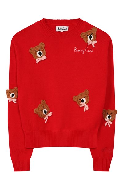 Пуловер из шерсти и вискозы MC2 SAINT BARTH, арт. L0UI003-02387I/L0UISE JR