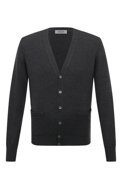 Мужской шерстяной кардиган GRAN SASSO, арт. 58150/14201