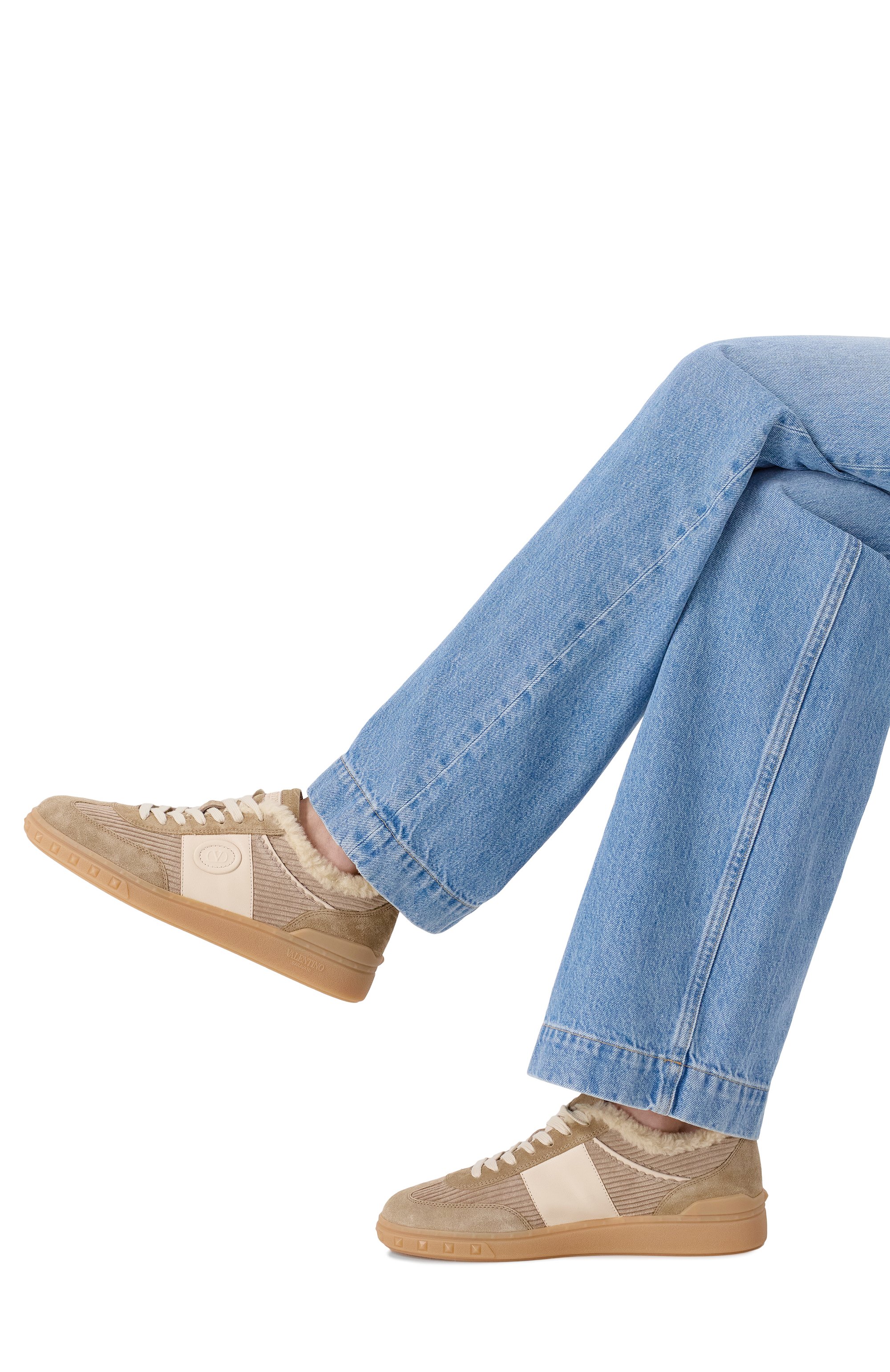 Комбинированные кеды upvillage VALENTINO, арт. 7W2S0IL9/AJI, фото 2