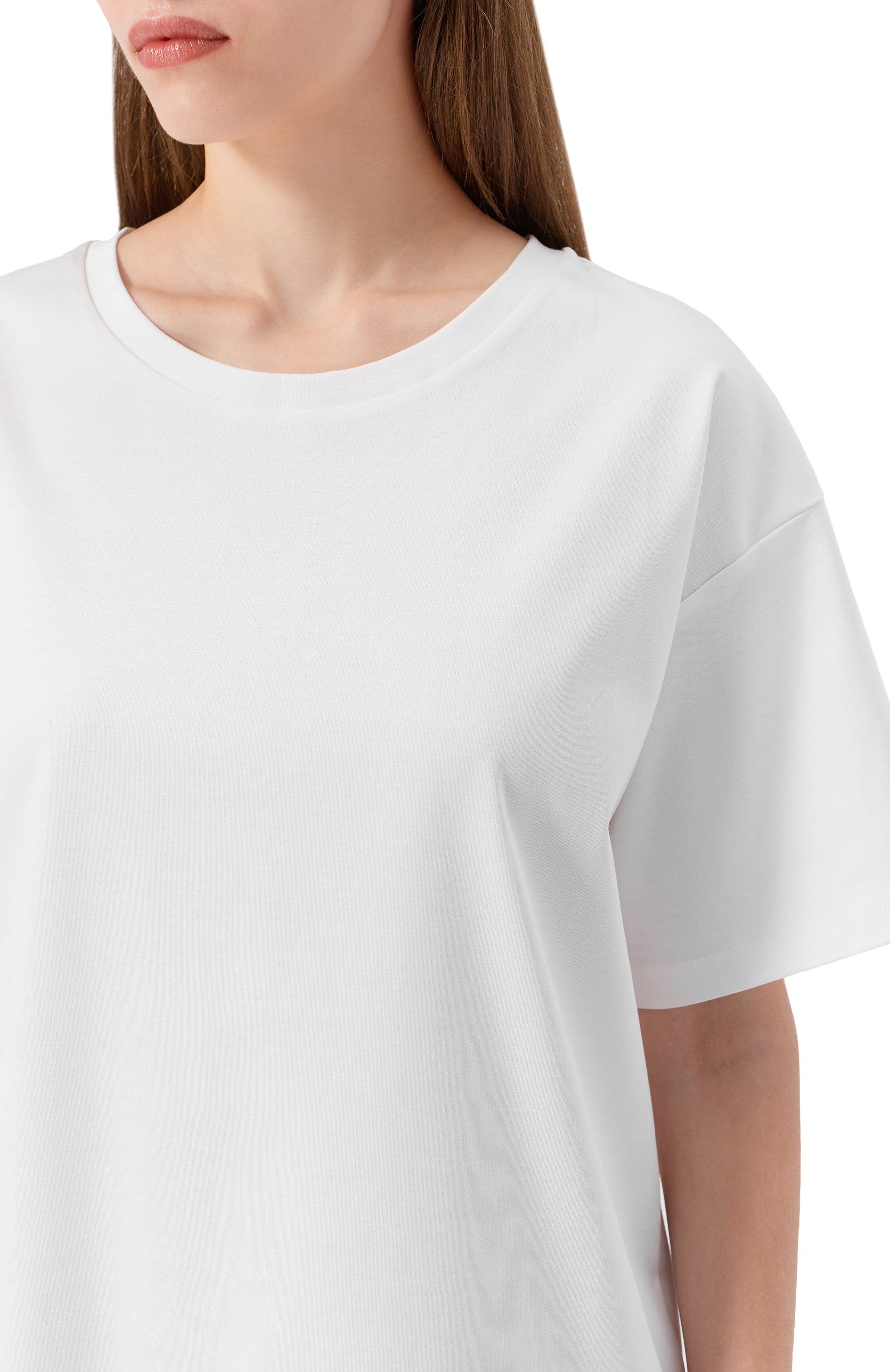 Хлопковая футболка LESYANEBO, арт. LN04H-007_CHI, фото 5