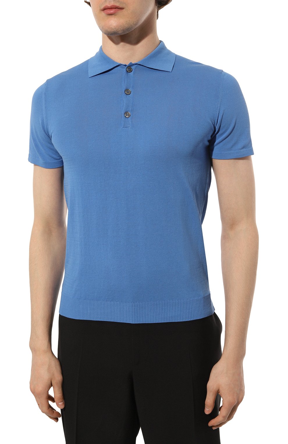 Хлопковое поло DANIELE FIESOLI, арт. DF0305, фото 3