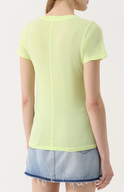 Футболка прямого кроя с круглым вырезом MONROW, арт. HT002SFJ, фото 4