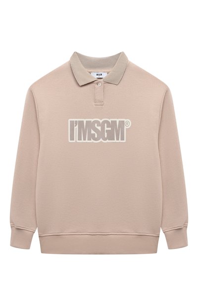 Хлопковая толстовка MSGM KIDS, арт. S4MSJUSW203