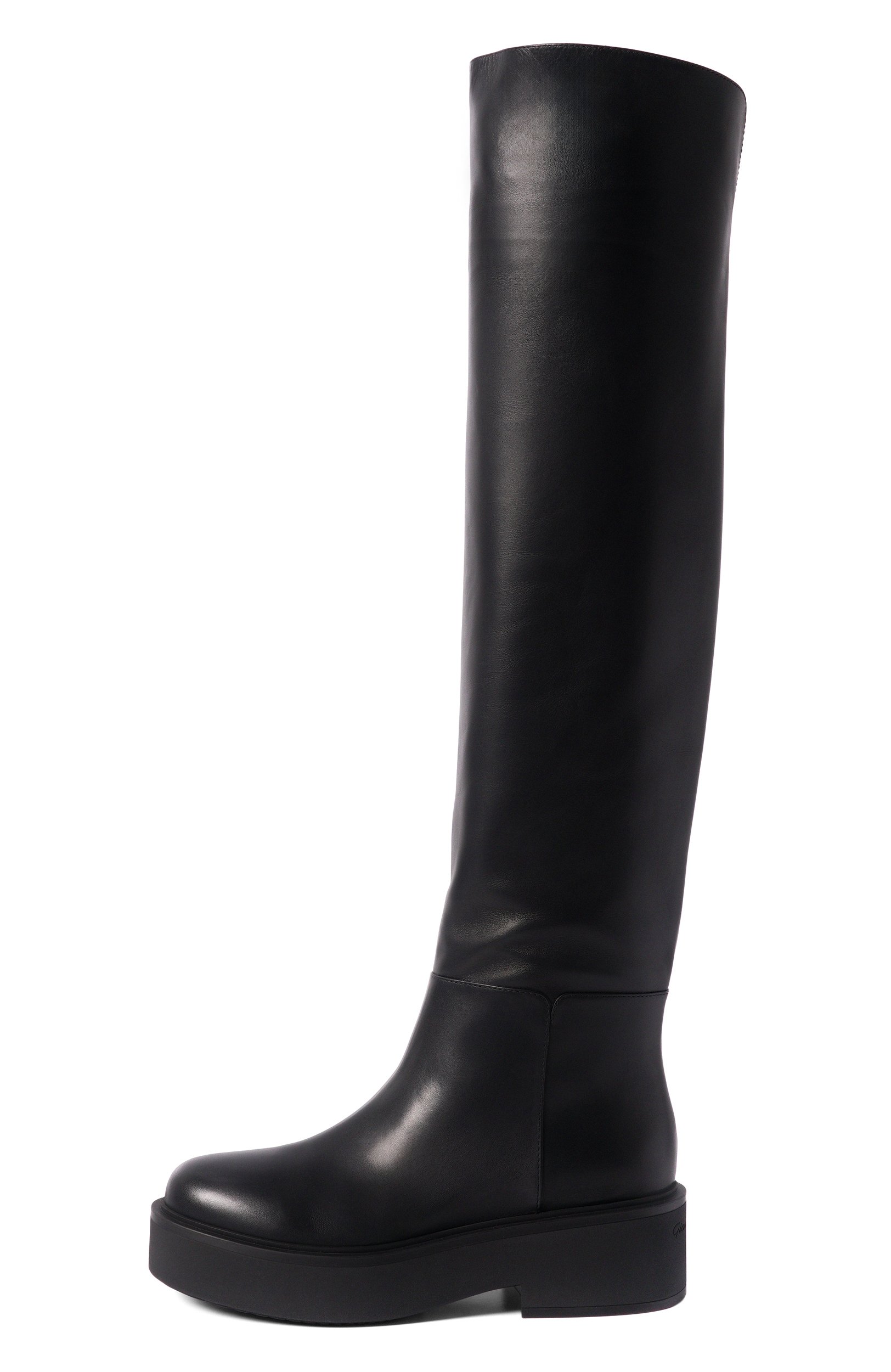 Кожаные ботфорты GIANVITO ROSSI, арт. G80029.20G0M.VGINER0, фото 4
