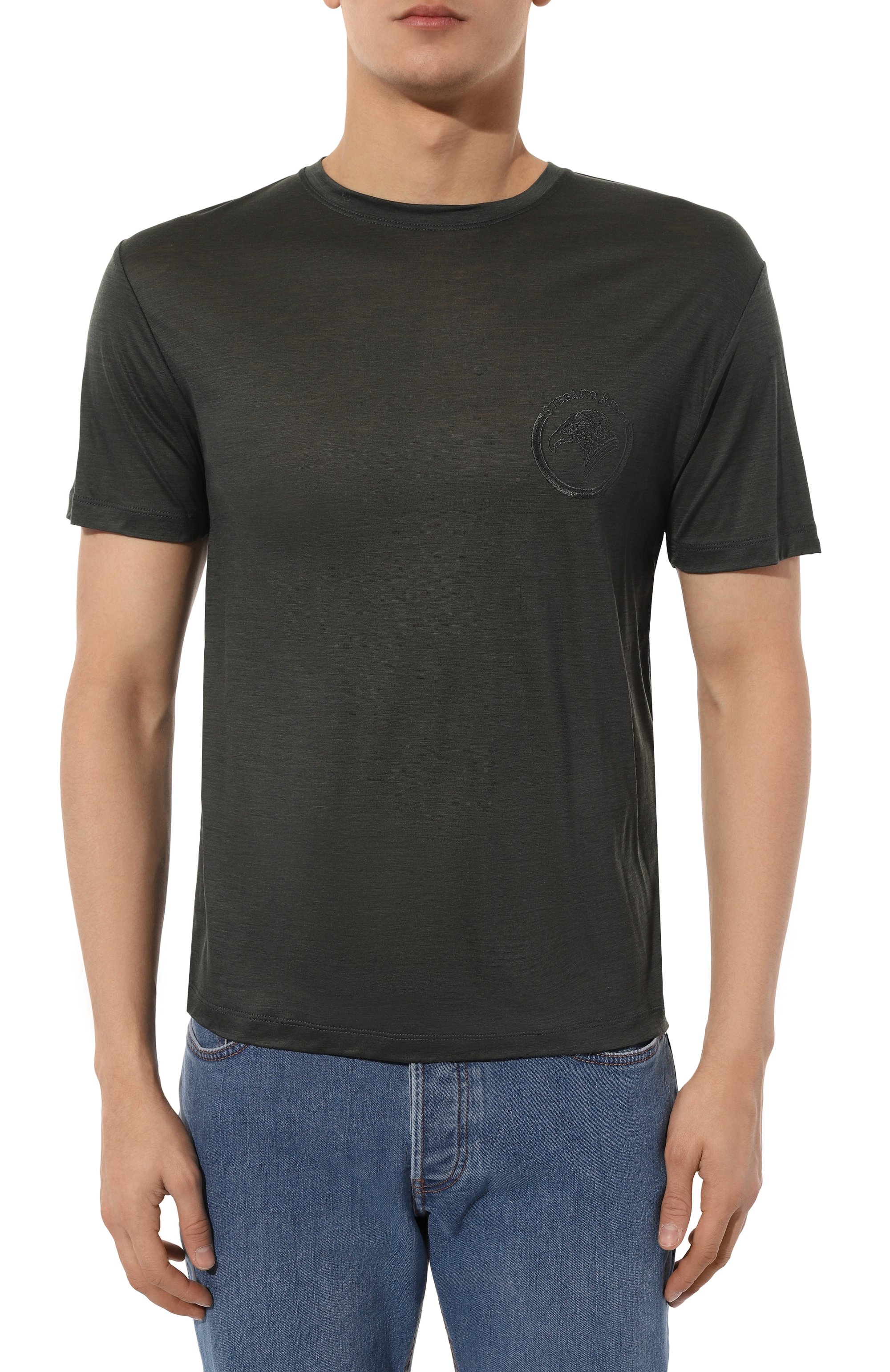 Шерстяная футболка STEFANO RICCI, арт. MNH4103200/WV, фото 3