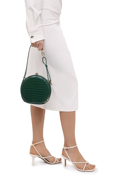 Сумка canteen из кожи аллигатора RALPH LAUREN, арт. 435790384AMIS, фото 2