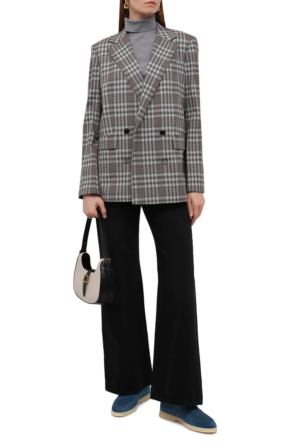 Замшевые ботинки open walk LORO PIANA, арт. FAE9959, фото 2