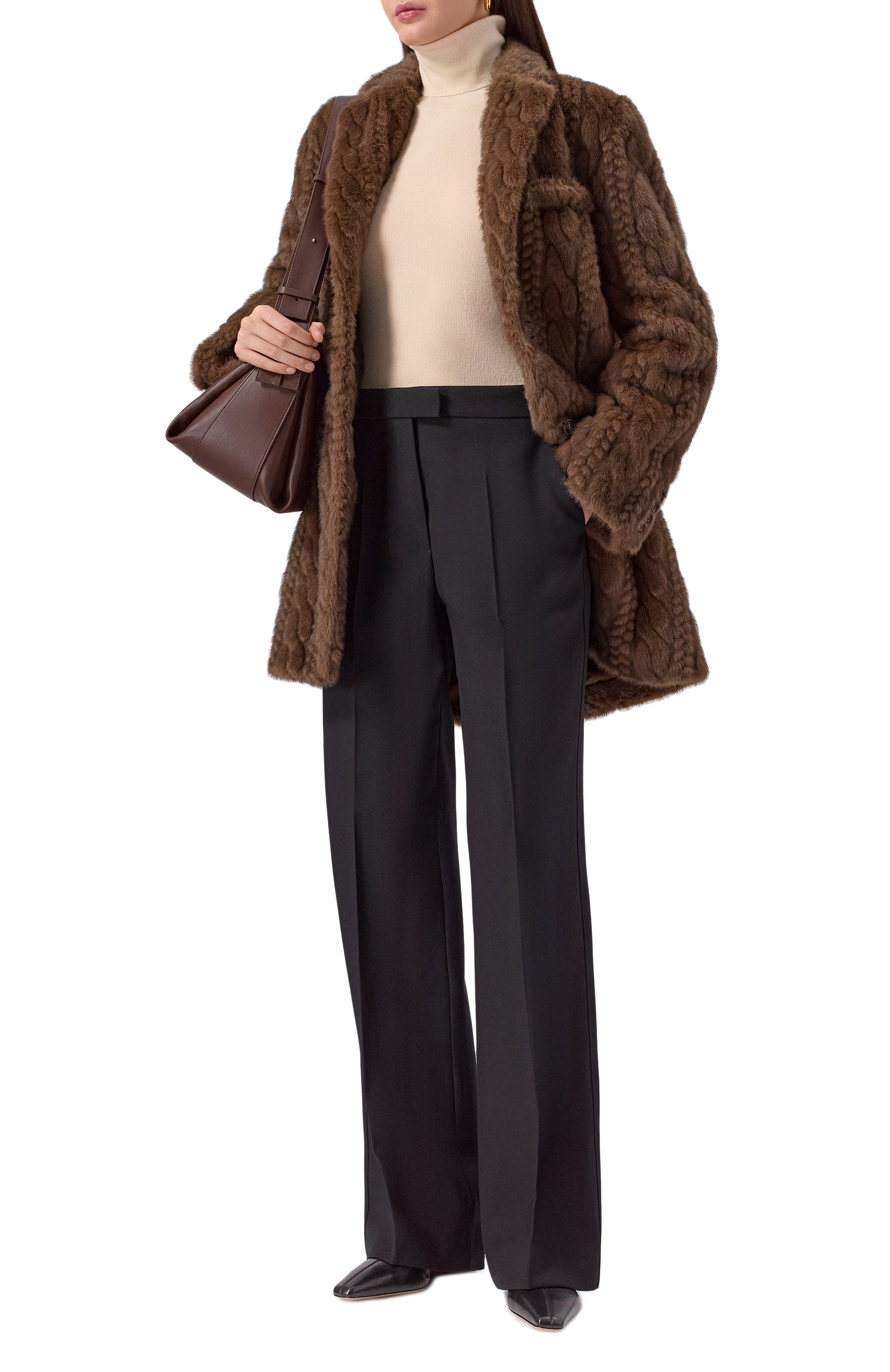 Шуба GIUSEPPE DI MORABITO, арт. 05FWJA134 05360, фото 2