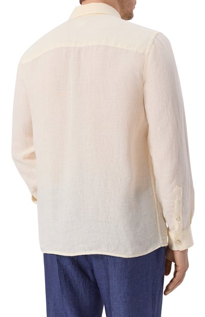 Льняная рубашка 120% LINO, арт. 33ALIM19SG/0115/000, фото 4