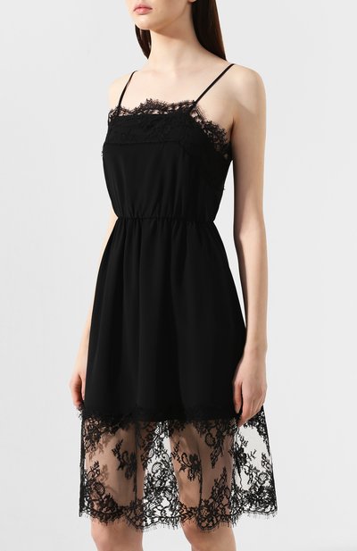 Платье с кружевной отделкой MSGM, арт. 2642MDA262 195302, фото 3