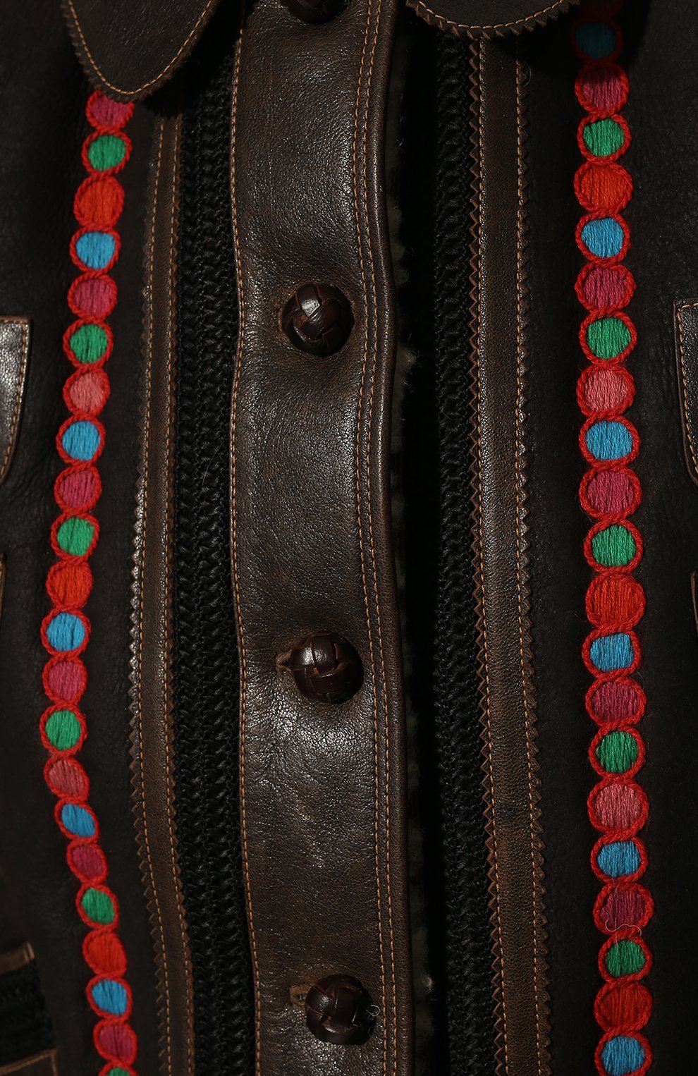 Жилет из овчины MIU MIU темно-коричневого цвета по цене 640000 руб., арт. MPT250-BI6-F0V57, фото 5 Жилет из овчины MIU MIU, арт. MPT250-BI6-F0V57, фото 5