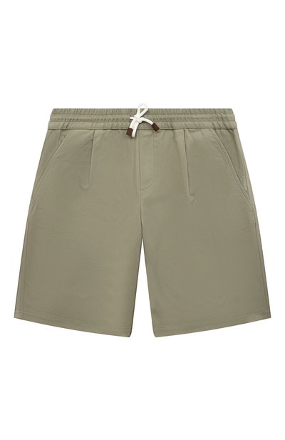 Хлопковые шорты BRUNELLO CUCINELLI, арт. BS443P596C, фото 1
