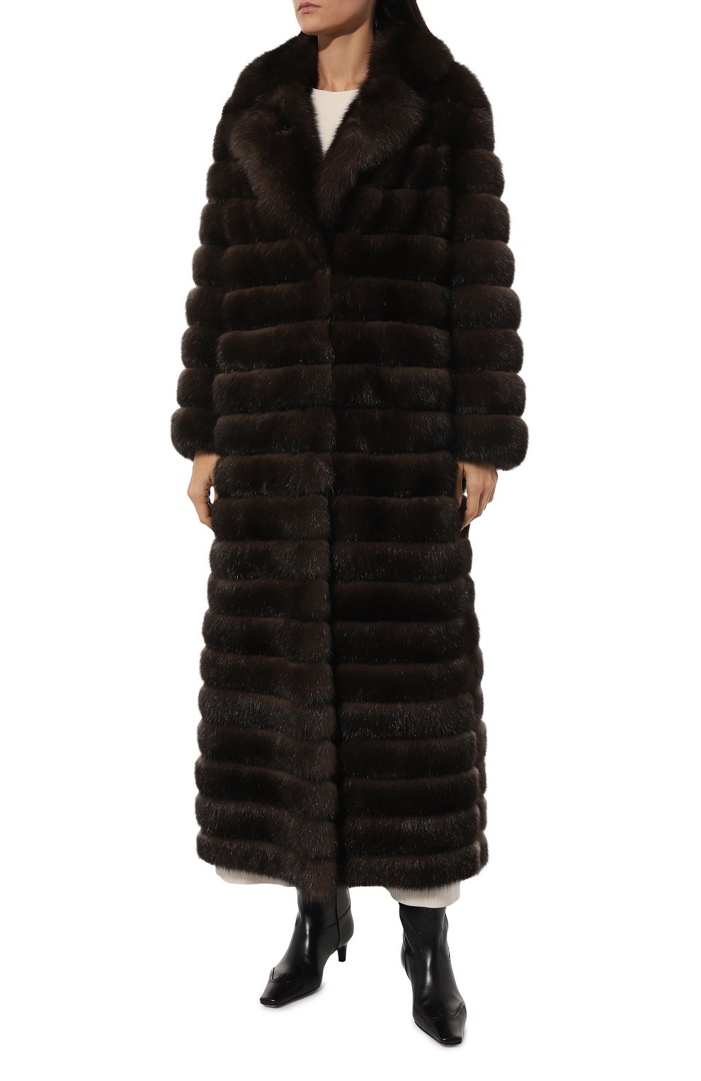 Шуба из меха соболя VICTORIA KUSENKOVA, арт. 703500004541, фото 3