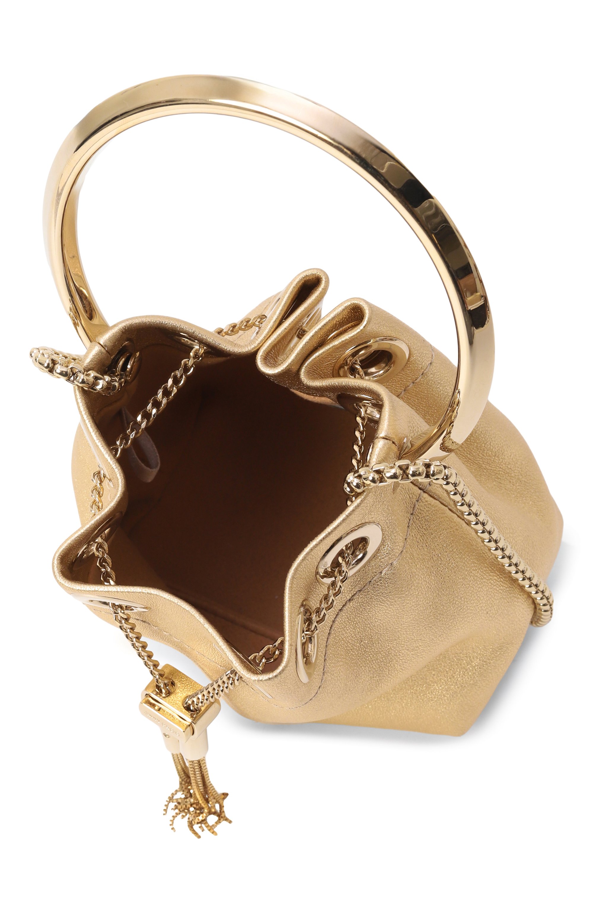 Сумка bon bon micro JIMMY CHOO, арт. MICR0 B0N B0N/MNA, фото 5