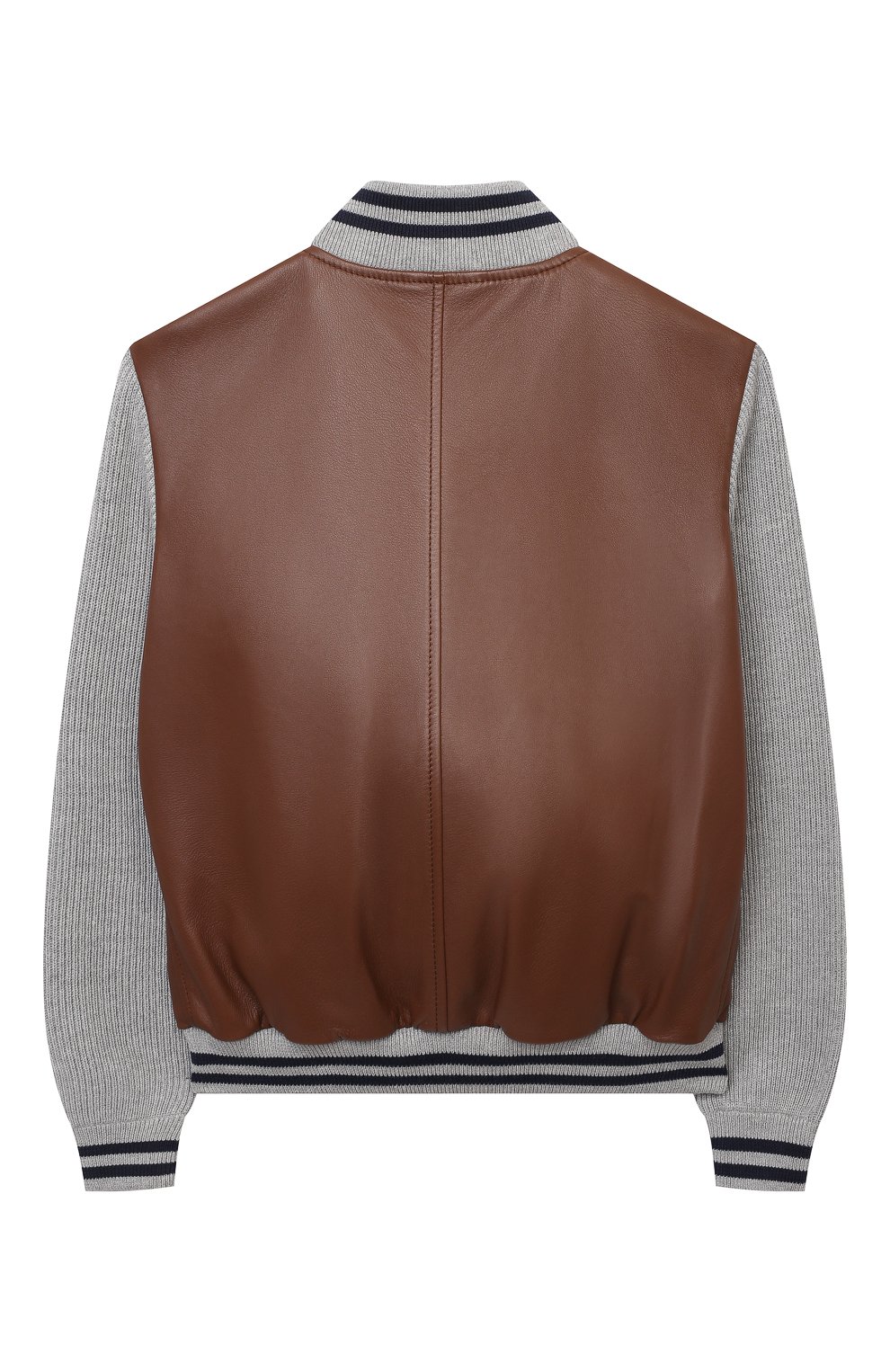 Кожаный бомбер BRUNELLO CUCINELLI, арт. BPTANY124B, фото 2