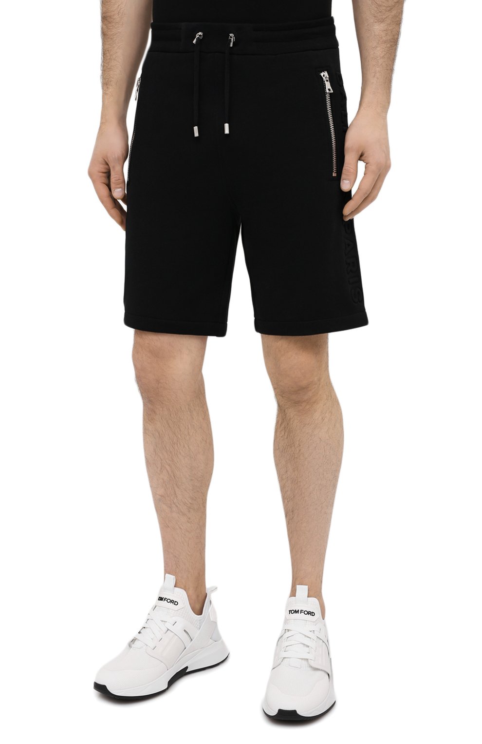 Хлопковые шорты BALMAIN, арт. VH10A000/B072, фото 3